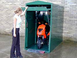 Motorcycle MK Bike Store - Motorbike Storage - MK Containers