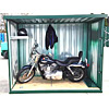 Secure Motorcycle Garage